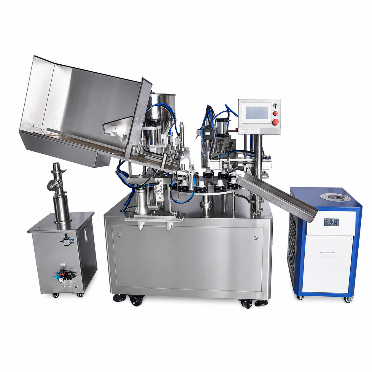 튜브 충진실링기 (전자동 열접착·라미네이트·크림)_TU-004