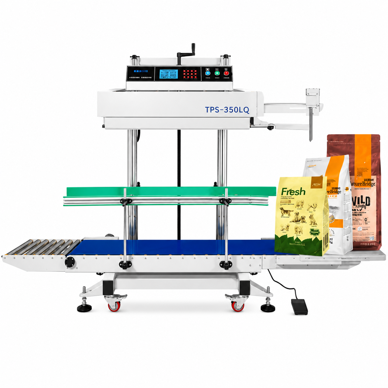 [산업용] 진공 수직형 밴드실러 (듀얼모터 30kg 50kg 350LQ)_BS-405