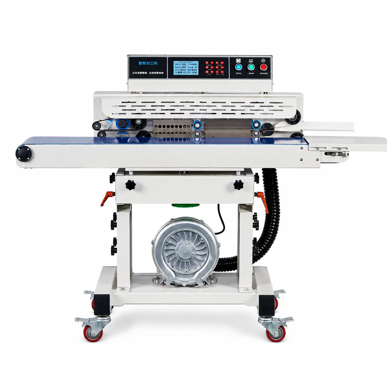 [산업용] 진공 수평형 밴드실러 블로워내장 (10kg 280XQ)_BS-401