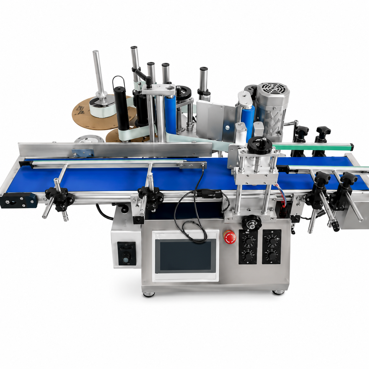 탁상형 원형병 라벨러
