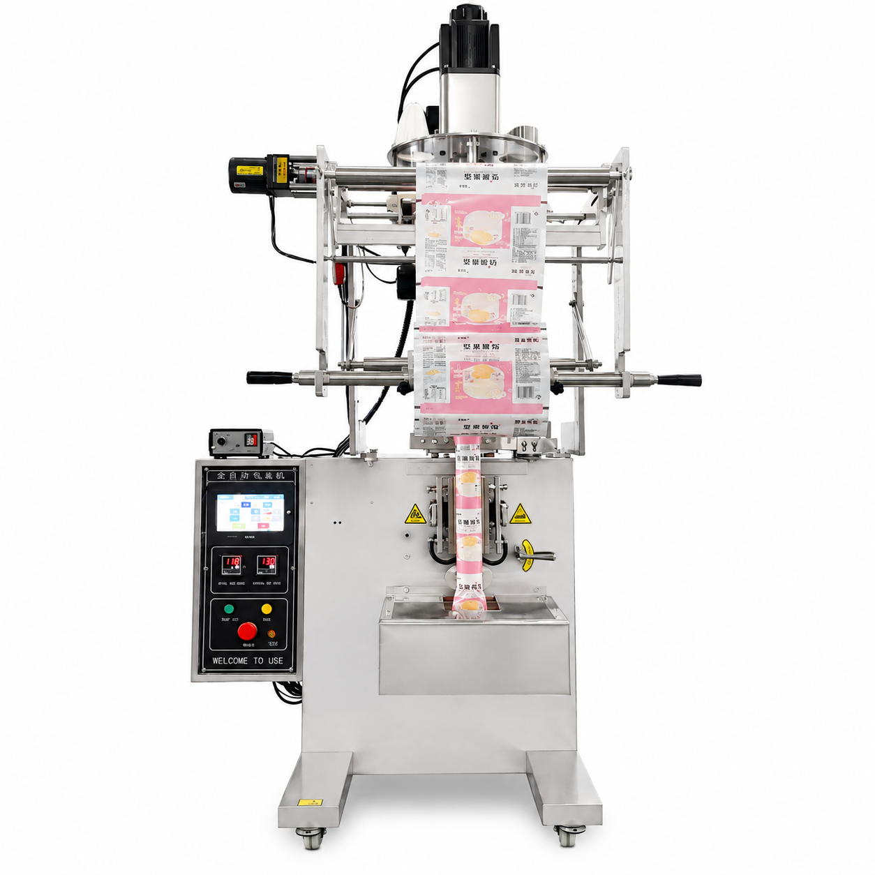 분말 수직 스크류 정량 자동포장기